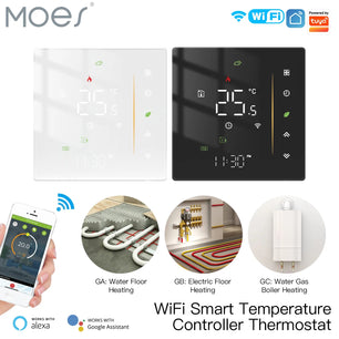 Moes WIFI Smart Heating Controller Touch Panel Thermostat