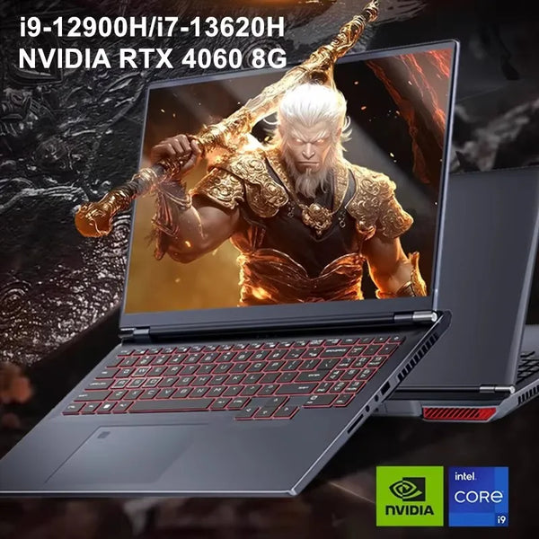 Topton i9-12900H i7-13620H DDR4 64GB RAM 2TB SSD 16 Inch Laptop