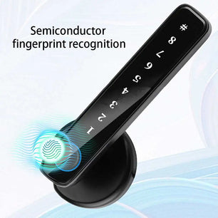 Aluminium Alloy Fingerprint Digital Smart Touch Button Door Lock