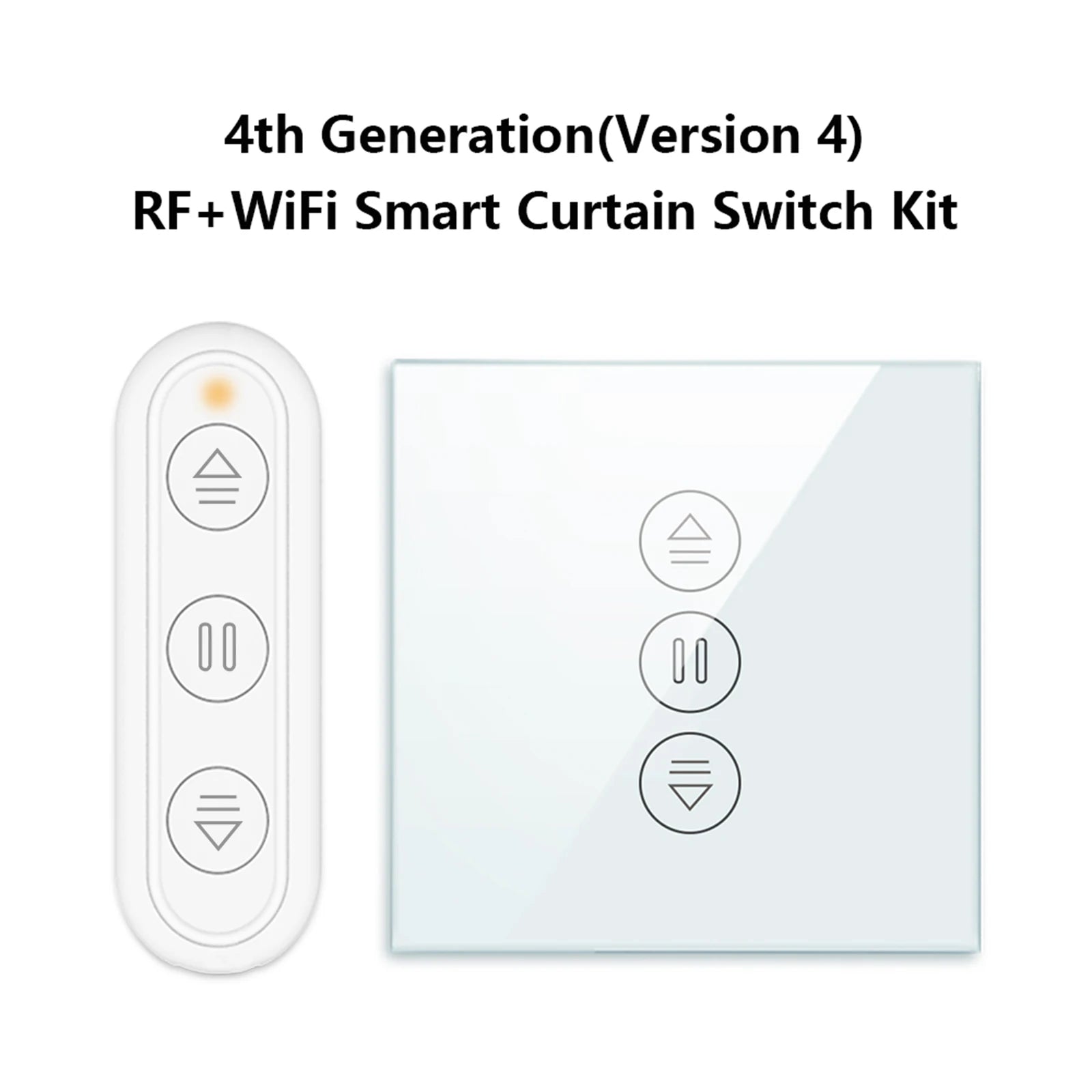 LoraTap 250V 600W Plastic WiFi Rolling Blinds Curtain Switch