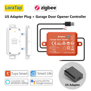 LoraTap Plastic 1A Wireless Remote Control Sensor Opener Switch