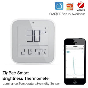 Moes Plastic Bluetooth Brightness Thermometer Detector