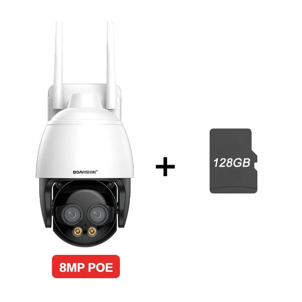 Boavision 8MP Digital Zoom Waterproof High Speed Dome Camera