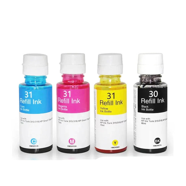 30 31 Ink Refill Compatible For HP 315 318 319 415 419 450 455 457