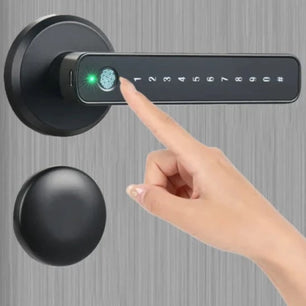 RayKube Stainless Steel Fingerprint Digital Smart Door Lock