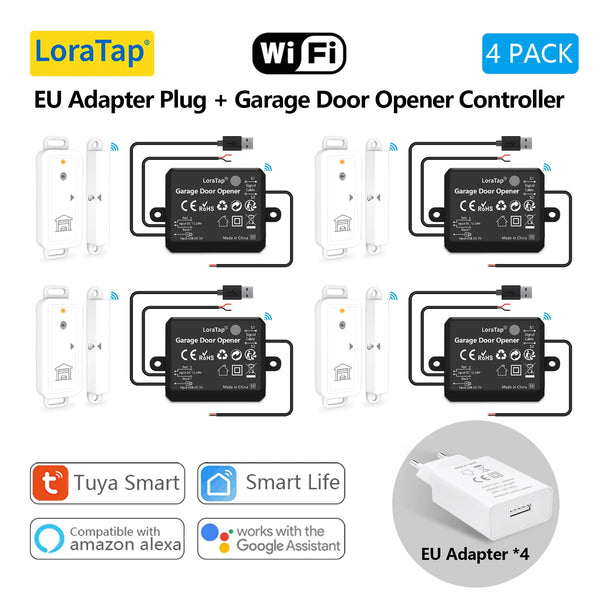 LoraTap Plastic HomeKit Smart Remote Control Garage Door Opener