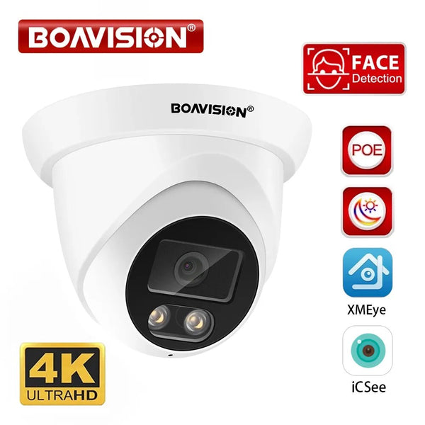 Boavision 8MP Night Vision High Speed Auto Tracking Dome Camera