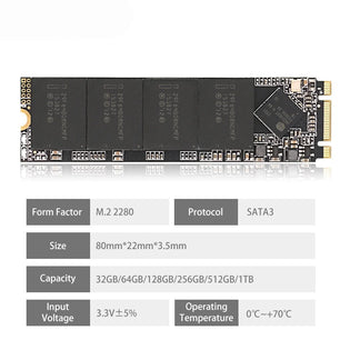 128GB - 512GB Internal Solid State Disk For Laptop And Desktop