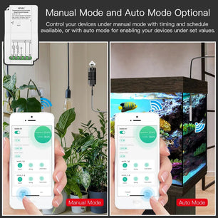 Moes WiFi Smart Temperature Humidity Switch Module Sensor