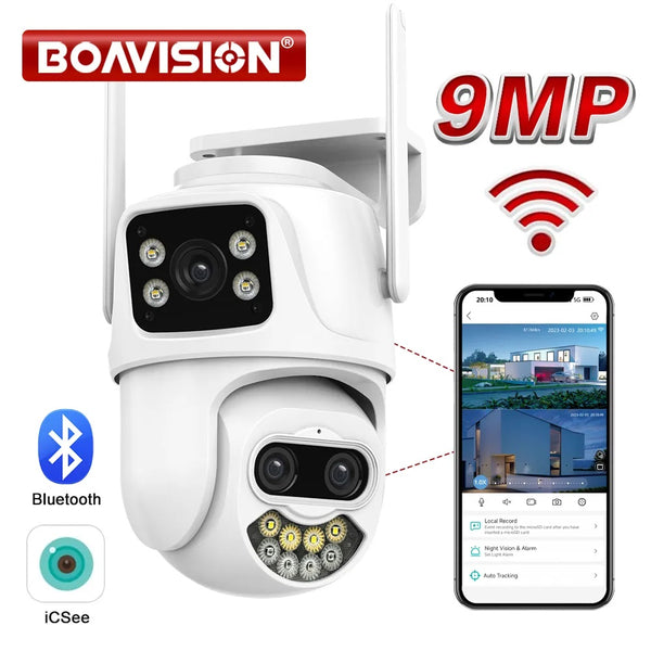 Boavision 9MP Night Vision Waterproof High Speed Dome Camera