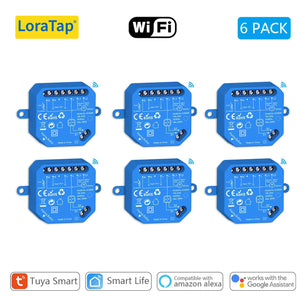 LoraTap 240V Plastic Automatic WIFI Roller Shutter Curtain Module