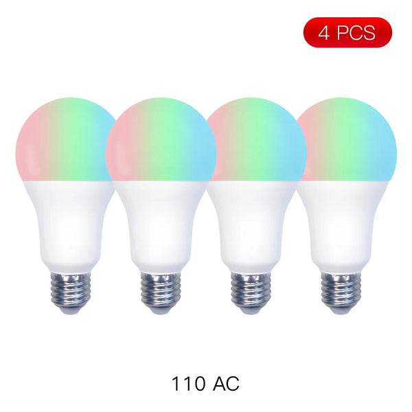 Moes Plastic Dimmable LED Light WIFI Voice Control Smart Bulb