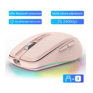 2400DPI Optical Wireless Gamer Mouse With 6 Buttons and 1 Roller