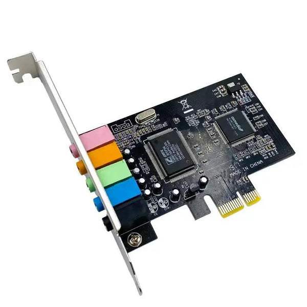 PCI-E 5.1 Computer Audio 6 Channels 3D Sound Card