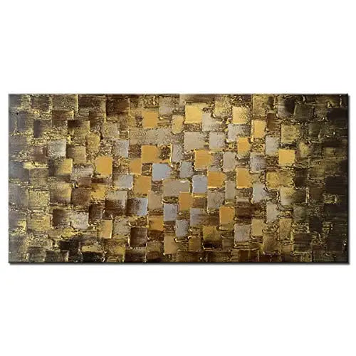 100% Canvas Modern Artwork Pattern Hand-Made Oil Painting