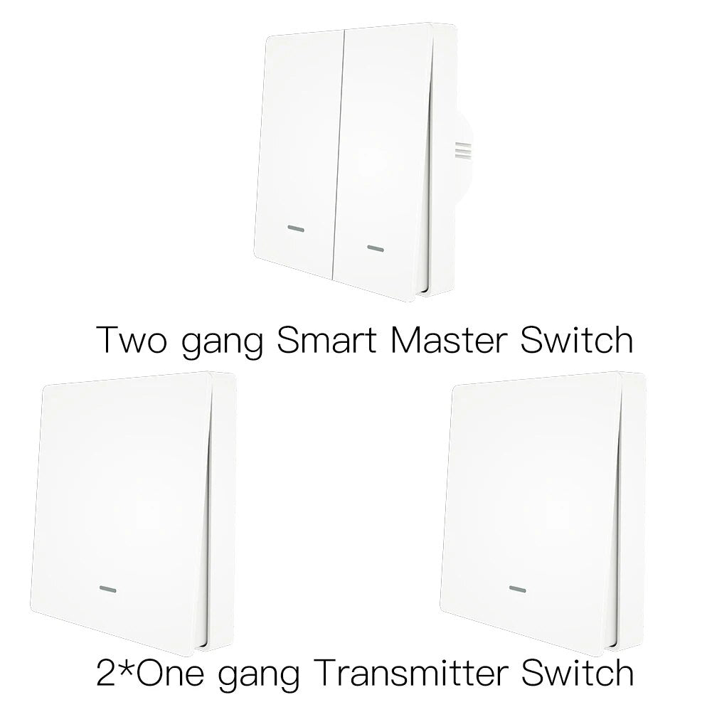 Moes 10A Plastic Panel Remote Control Light Touch Panel Switch