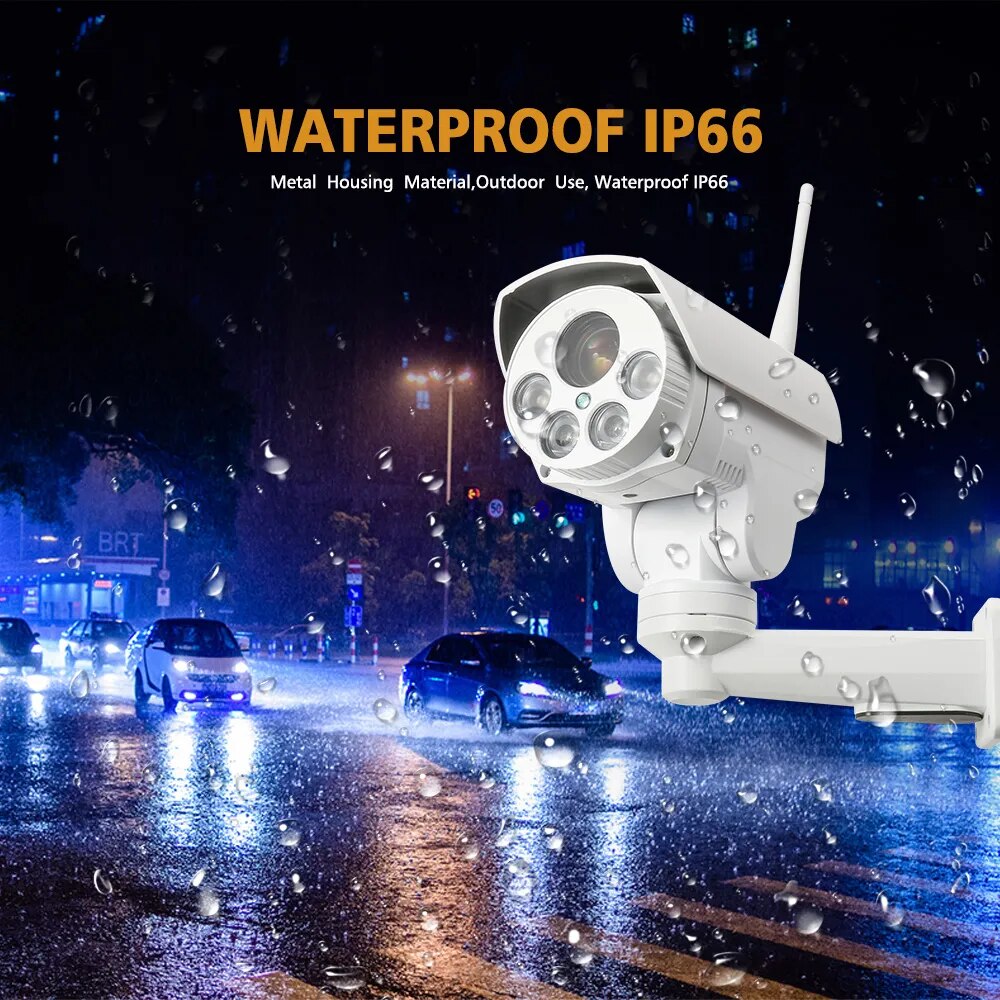 Boavision 5MP Night Vision High Speed Auto Tracking Bullet Camera