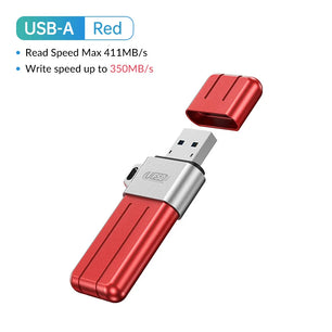 Orico Metallic USB 3.2 Rectangle Shape Memory Stick Pen Drive