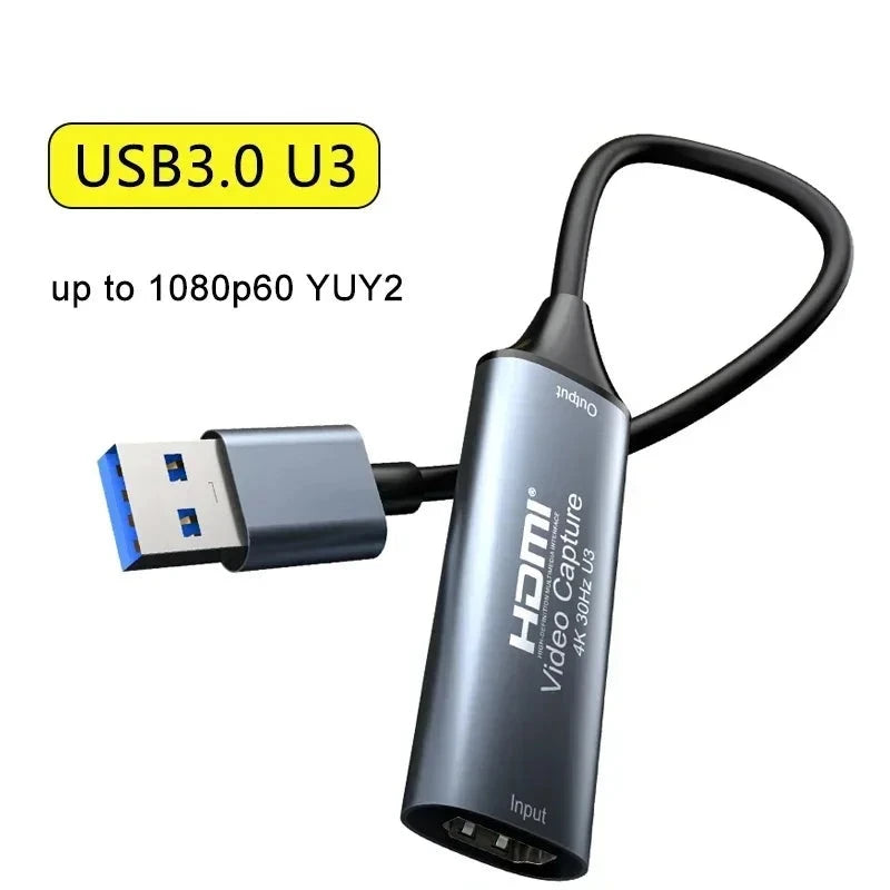 USB 2.0 3.0 1080P Type-C HDMI Video Capture Card For MacBook