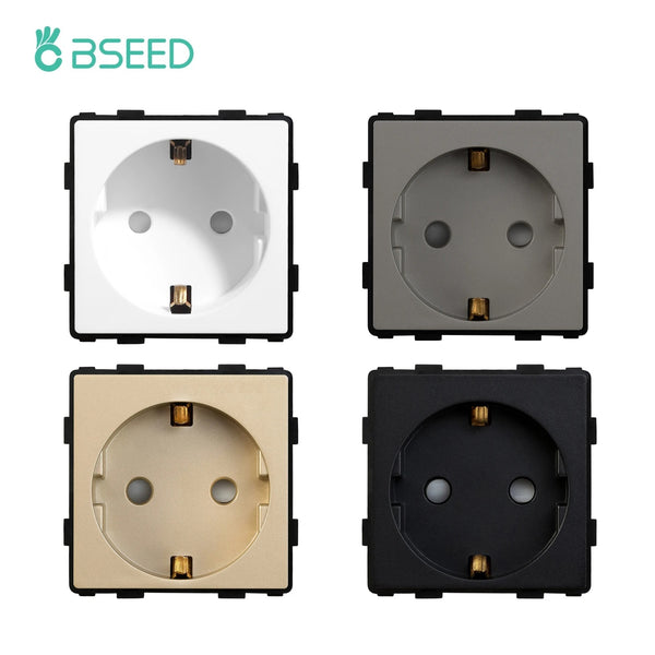 Bseed 16A Glass Panel Wireless WIFI Control Smart Power Socket