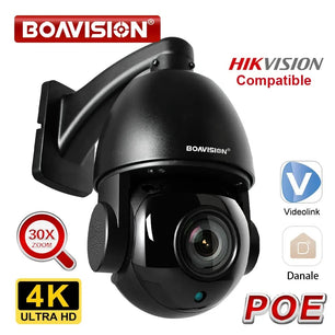 Boavision 8MP Night Vision Waterproof High Speed Dome Camera