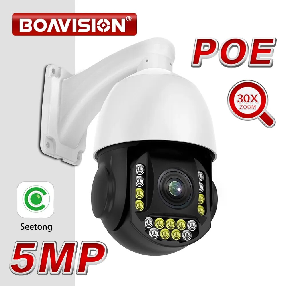 Boavision 5MP Night Vision Waterproof High Speed Dome Camera