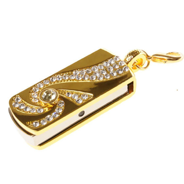 256GB Metallic USB 2.0 Rectangle Shaped Memory Stick Pen Drive