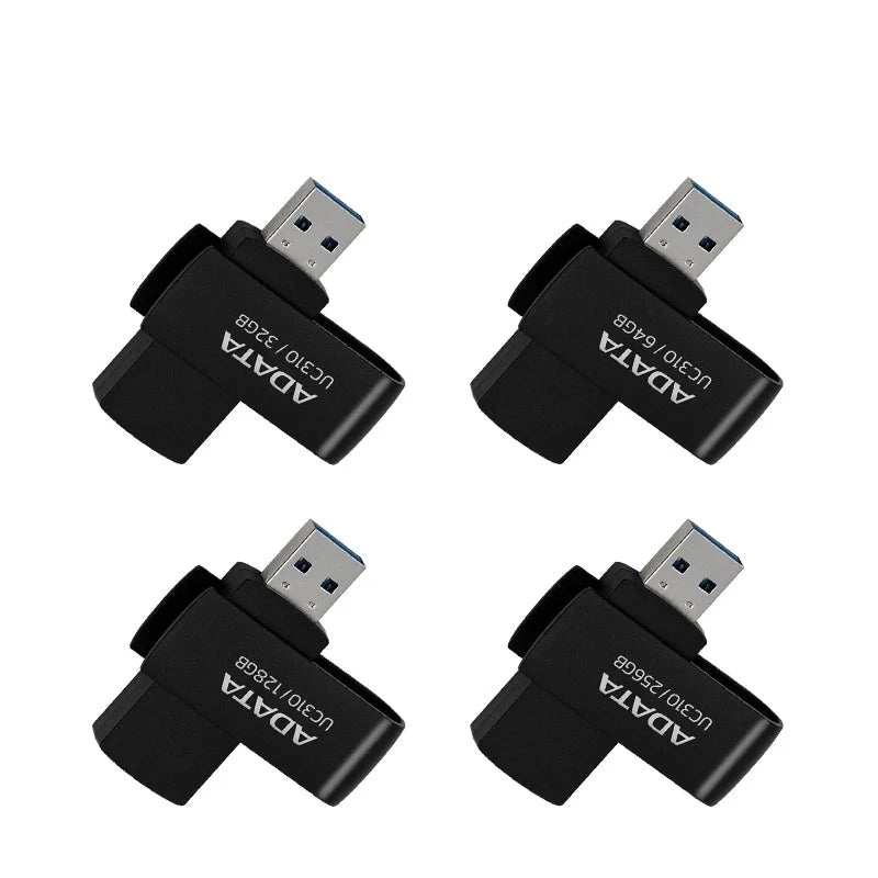 256GB Plastic USB 3.2 Rectangle Shaped Memory Stick Pen Drive