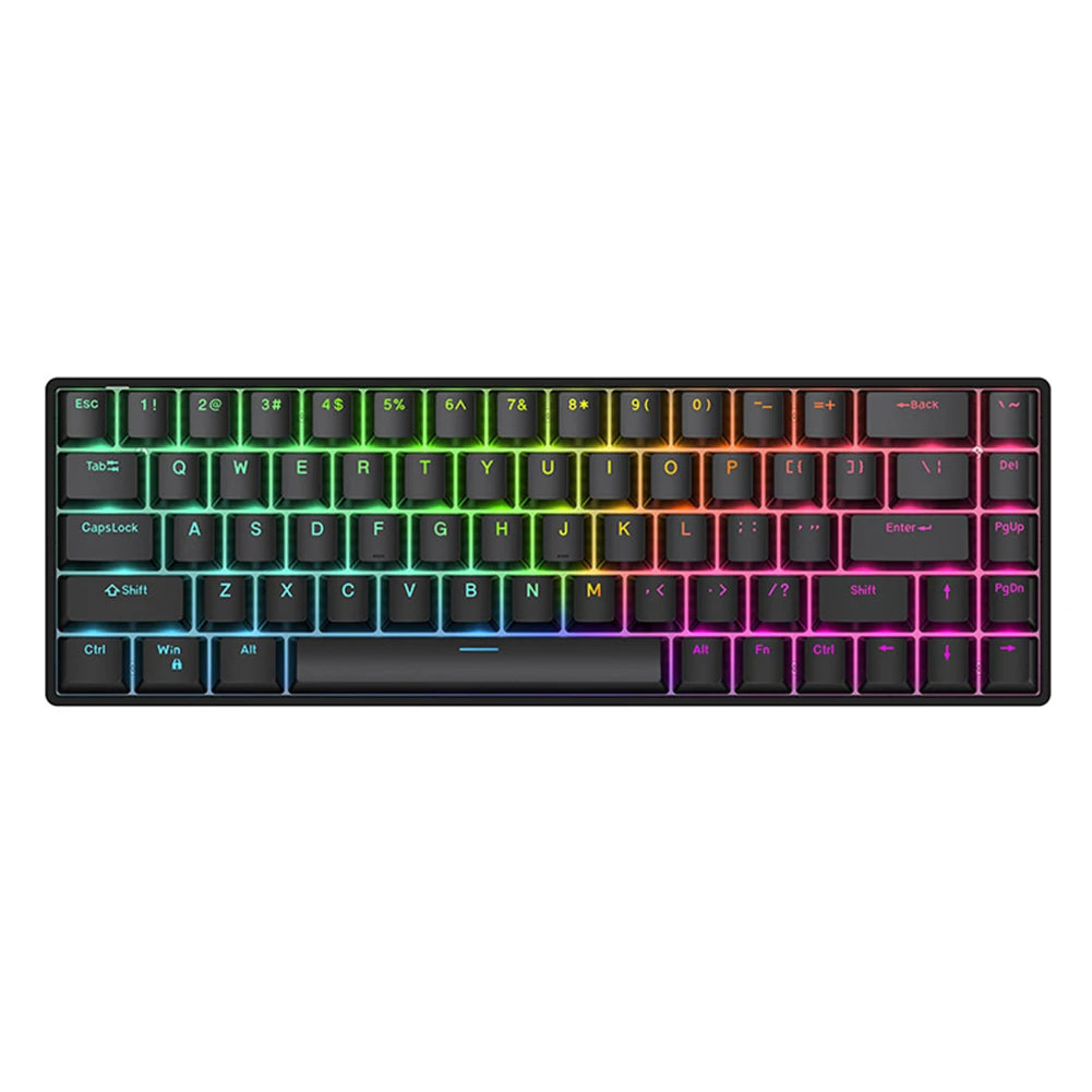 68 Keys Mechanical Fast Gaming Wired RGB Backlight Keyboard