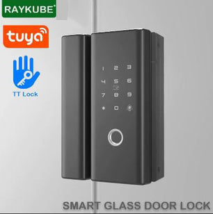 RayKube Aluminium Alloy Fingerprint Digital Smart Door Lock