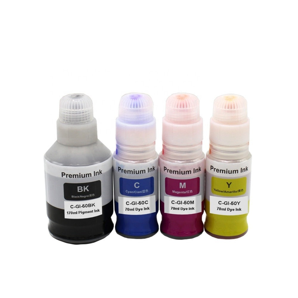 170ml GI-50PGBK Ink Refill Kit For Canon PIXMA GM2050-G5050