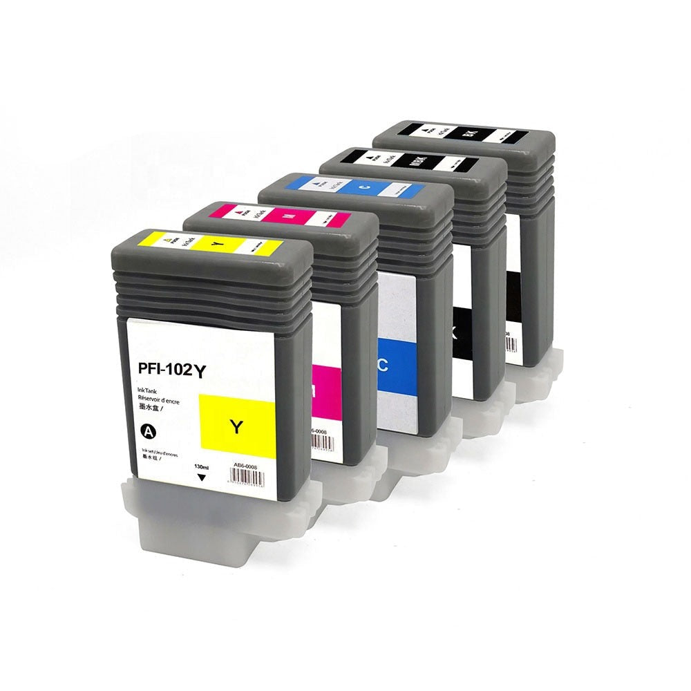 PFI-102 Ink Cartridge For Canon IPF500 IPF510 IPF610 IPF700 IPF710 Printer