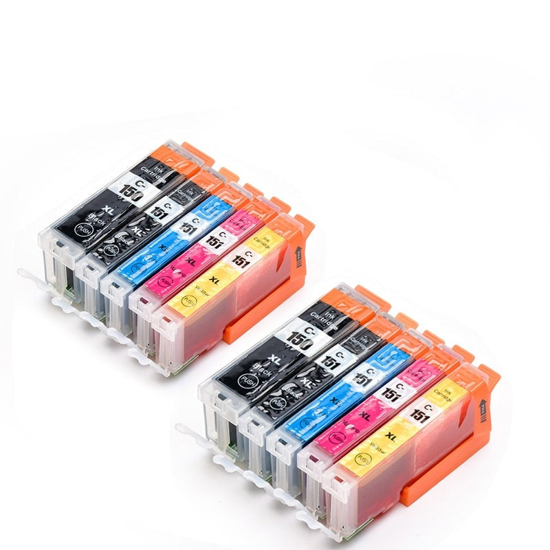 PGI-150 CLI-151 Ink Cartridge For Canon PIXMA MG6310-MG7110/IP7210/MX721