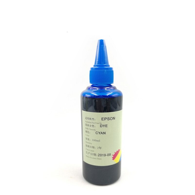 100ml 6X Ink Refill Kit For Epson Cartridges Photo Inkjet Printer